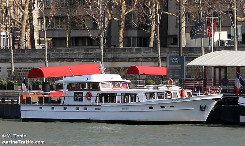 cachemire (Passenger ship) - IMO , MMSI 226006120, Call Sign FM5145 under the flag of France