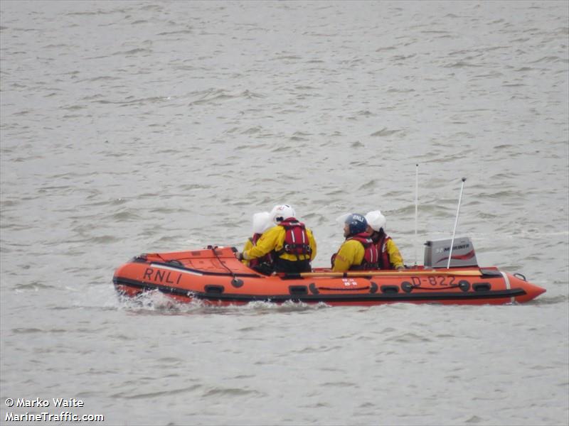 rnli lifeboat d-822 (SAR) - IMO , MMSI 232012719 under the flag of United Kingdom (UK)