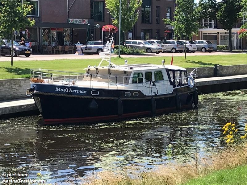 mostherman (Pleasure craft) - IMO , MMSI 244790986, Call Sign PB4068 under the flag of Netherlands