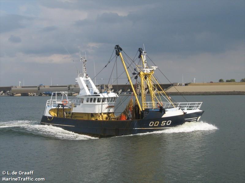 br25 leonie (Fishing vessel) - IMO , MMSI 244801000, Call Sign PBNF under the flag of Netherlands