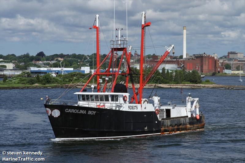 carolina boy (Fishing vessel) - IMO , MMSI 367392000, Call Sign WBV3233 under the flag of United States (USA)