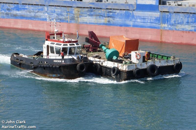 danchor 3 (Tug) - IMO , MMSI 428670000, Call Sign DANCOR3 under the flag of Israel