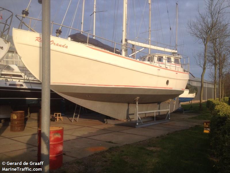 ben nl (Sailing vessel) - IMO , MMSI 244150175, Call Sign PI3608 under the flag of Netherlands