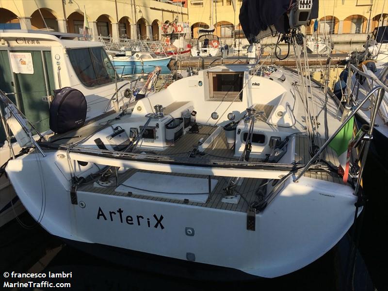 arterix (Unknown) - IMO , MMSI 247012340, Call Sign IK2924 under the flag of Italy