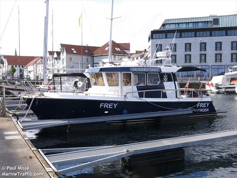 frey (Law enforcment) - IMO , MMSI 257127060, Call Sign LF7150 under the flag of Norway