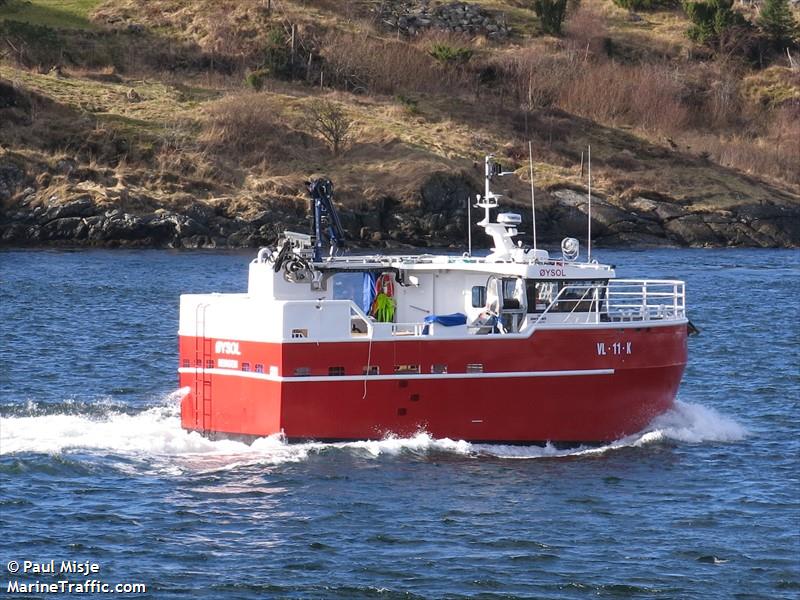 oysol (Fishing vessel) - IMO , MMSI 257127810, Call Sign LF7170 under the flag of Norway