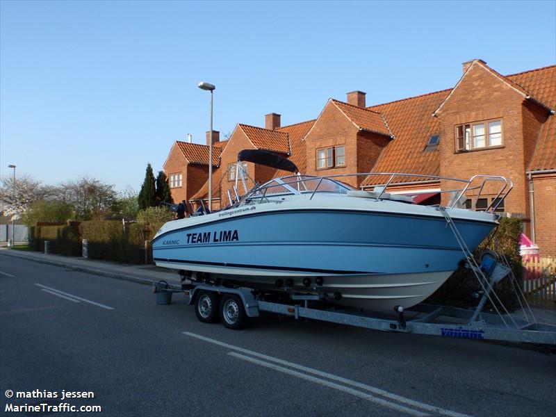 team lima (Fishing vessel) - IMO , MMSI 219020333, Call Sign XPE6733 under the flag of Denmark