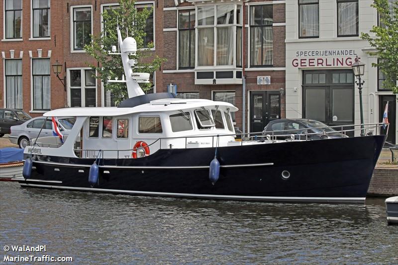 nobel (Pleasure craft) - IMO , MMSI 244770258, Call Sign PD9219 under the flag of Netherlands