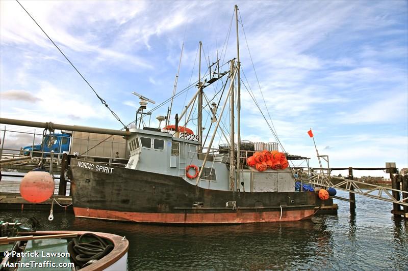 nordic spirit (Fishing vessel) - IMO , MMSI 316003760 under the flag of Canada