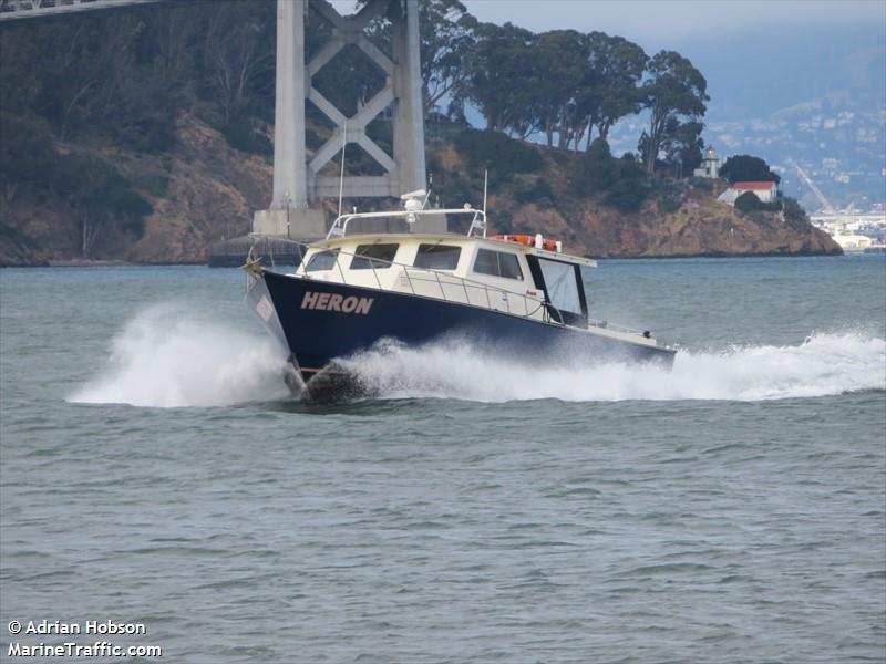 heron (Passenger ship) - IMO , MMSI 338208626, Call Sign WDH8753 under the flag of USA