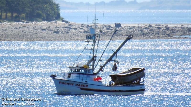 pacific pacer (Fishing vessel) - IMO , MMSI 367548360, Call Sign WDG5607 under the flag of United States (USA)