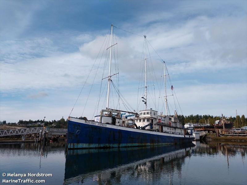 aleutian express (Fishing vessel) - IMO , MMSI 369345000, Call Sign WDJ9683 under the flag of United States (USA)