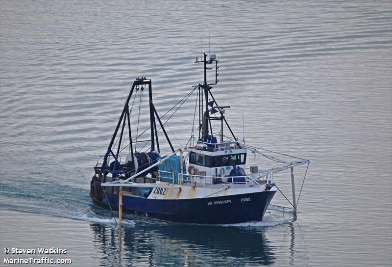 jay penelope (Fishing vessel) - IMO , MMSI 512187000, Call Sign ZMG2096 under the flag of New Zealand