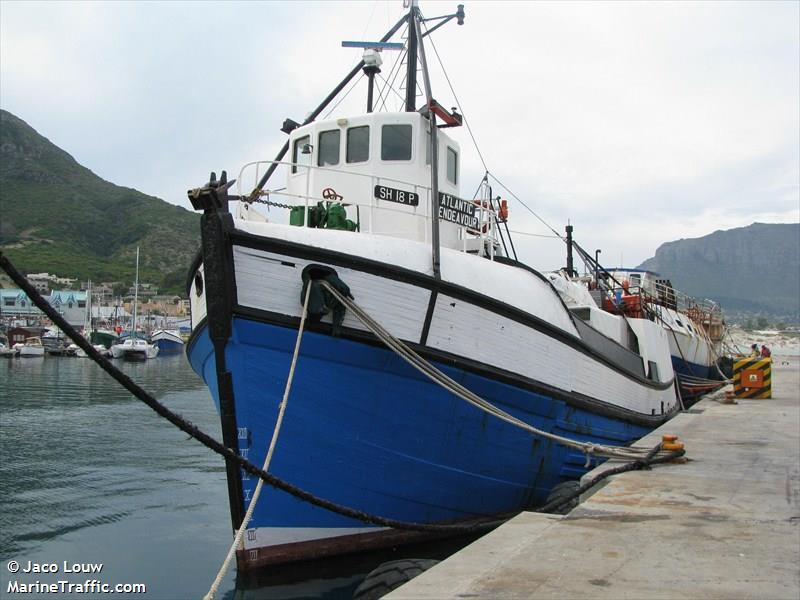 atlantic endevour (Fishing vessel) - IMO , MMSI 601833000, Call Sign ZR 2394 under the flag of South Africa