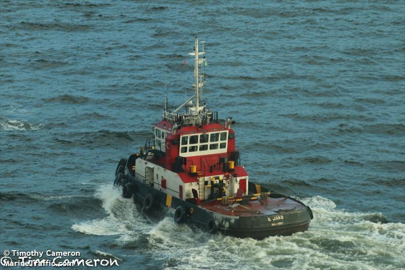 s. joao (Tug) - IMO , MMSI 710978000, Call Sign PS5462 under the flag of Brazil