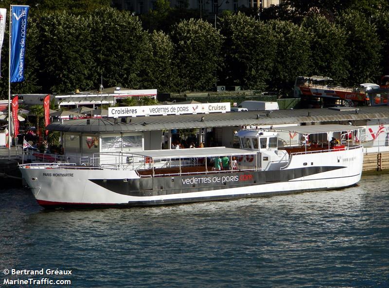 paris montmartre (Passenger ship) - IMO , MMSI 226008810, Call Sign FM3490 under the flag of France