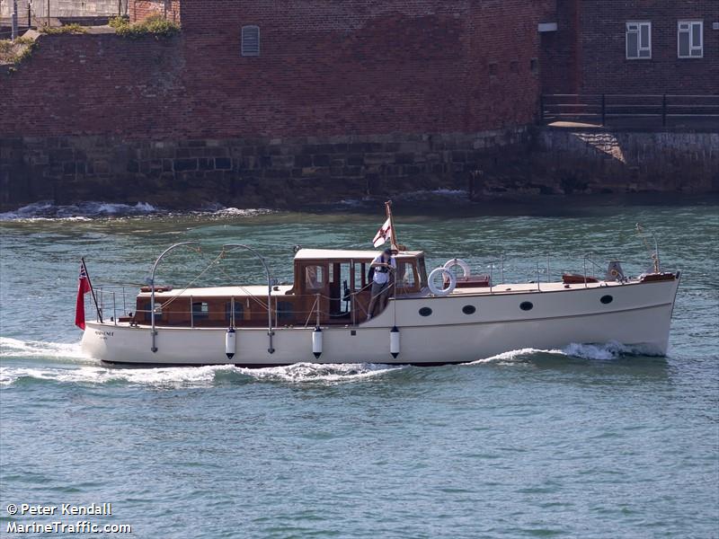 maimonde (Pleasure craft) - IMO , MMSI 232026502, Call Sign MGWG7 under the flag of United Kingdom (UK)