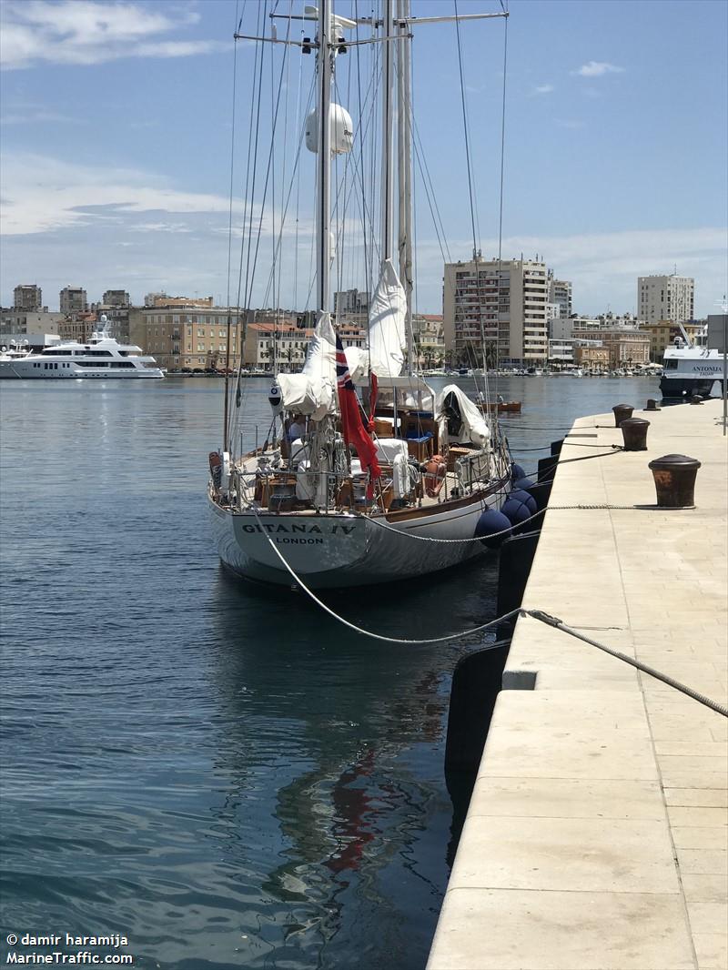 gitana iv (Sailing vessel) - IMO , MMSI 232027761, Call Sign MHIY8 under the flag of United Kingdom (UK)