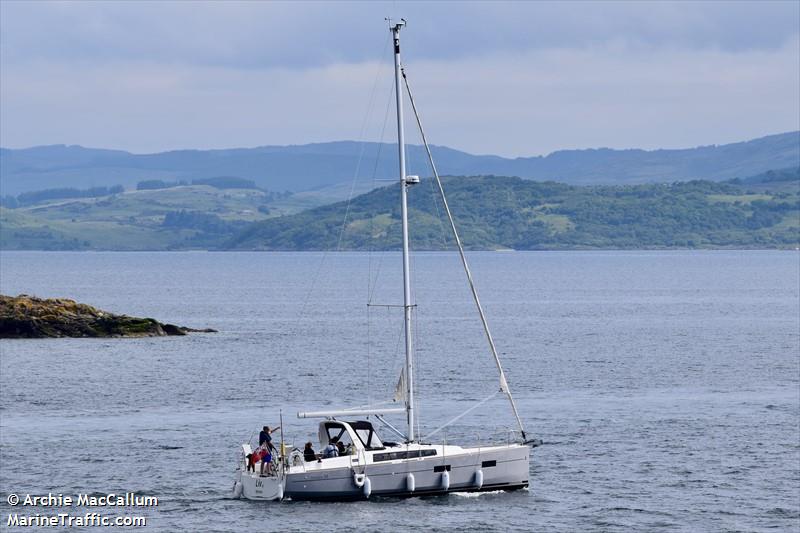 doodles (Sailing vessel) - IMO , MMSI 235113308, Call Sign 2IWF7 under the flag of United Kingdom (UK)