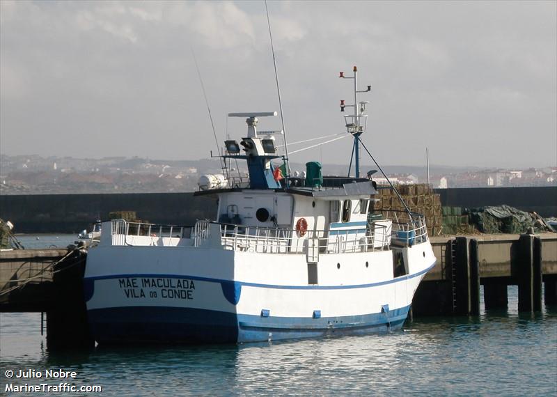 mae imaculada (Fishing vessel) - IMO , MMSI 263411470, Call Sign CURI2 under the flag of Portugal