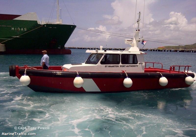 sxmpilotboat (Pilot) - IMO , MMSI 306970005, Call Sign PJ7050 under the flag of Curacao