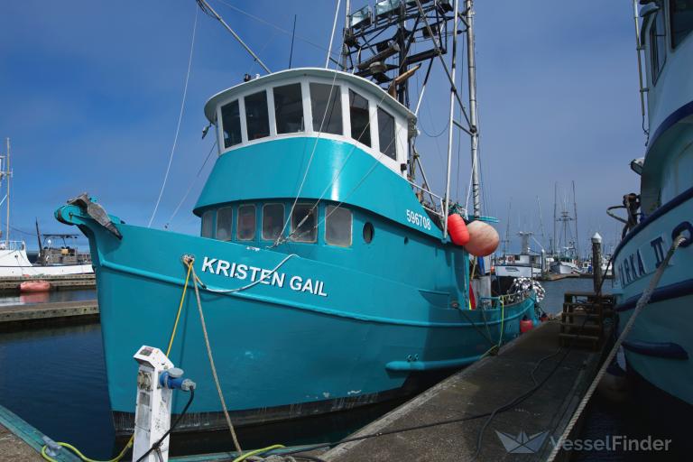 kristen gail (Fishing vessel) - IMO , MMSI 367698040, Call Sign WD14376 under the flag of United States (USA)