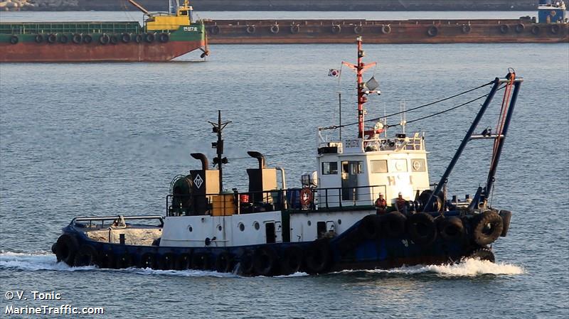 103 hj (Tug) - IMO , MMSI 440100660, Call Sign 000209 under the flag of Korea