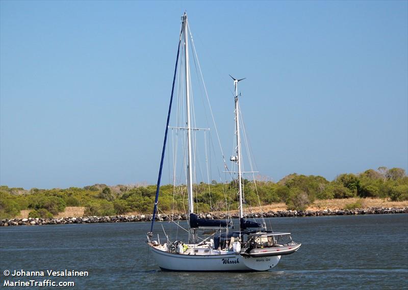 whoosh (Sailing vessel) - IMO , MMSI 503035250, Call Sign VI593Q under the flag of Australia