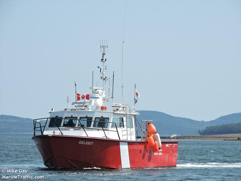 geliget (Other type) - IMO , MMSI 316002638, Call Sign CGVG under the flag of Canada