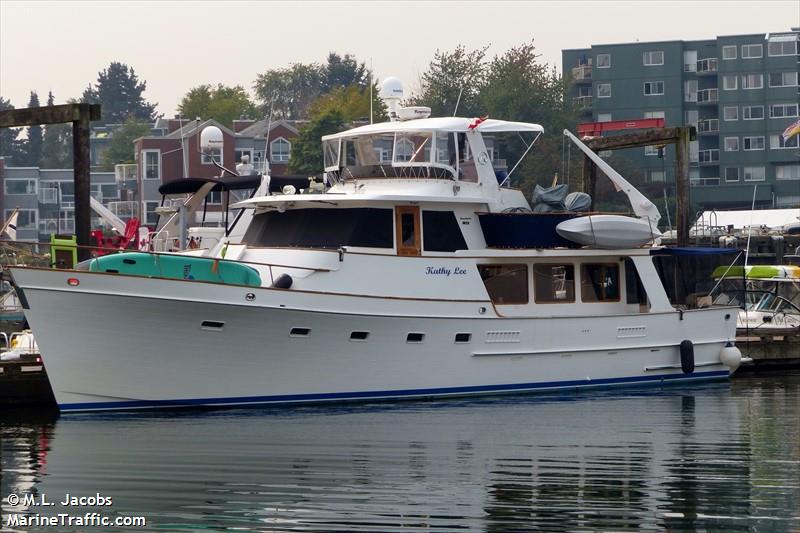 kathy lee (Pleasure craft) - IMO , MMSI 367593620, Call Sign WDH2023 under the flag of United States (USA)