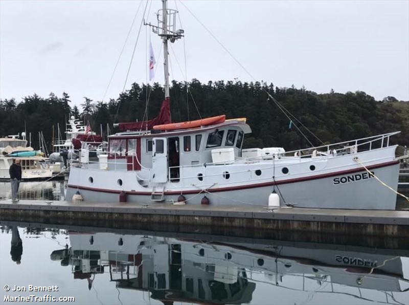 sonder (Pleasure craft) - IMO , MMSI 368049820, Call Sign WDK3899 under the flag of United States (USA)