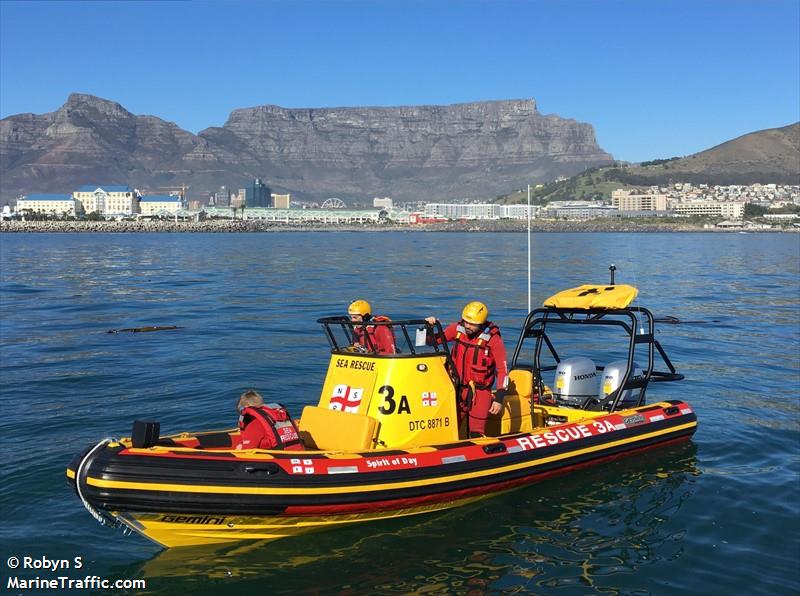 rescue 3a (SAR) - IMO , MMSI 601259600, Call Sign ZR 8060 under the flag of South Africa