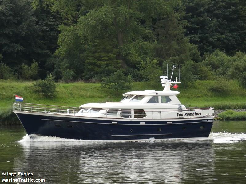 sea ramblers (Pleasure craft) - IMO , MMSI 244630868, Call Sign PI3746 under the flag of Netherlands