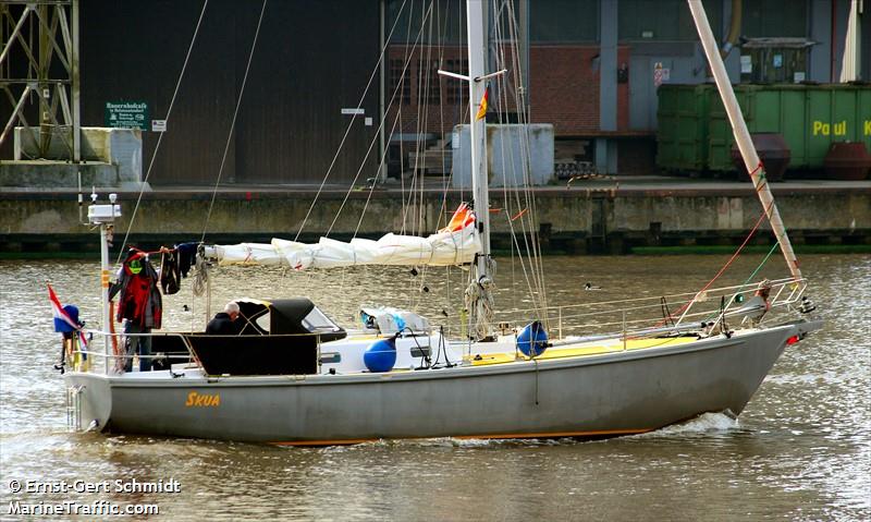 skua (Sailing vessel) - IMO , MMSI 244820198, Call Sign PE2664 under the flag of Netherlands