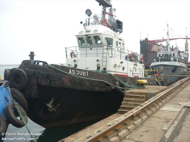 adjud 1 (Towing vessel) - IMO , MMSI 264900232, Call Sign YQPT under the flag of Romania