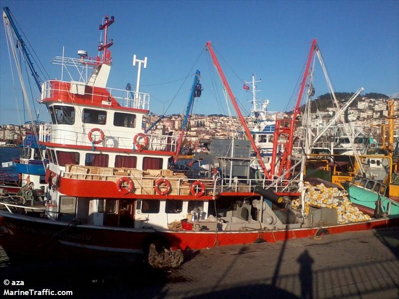 zeki efe ucuncuoglu (Fishing vessel) - IMO , MMSI 271072576, Call Sign TC9071 under the flag of Turkey