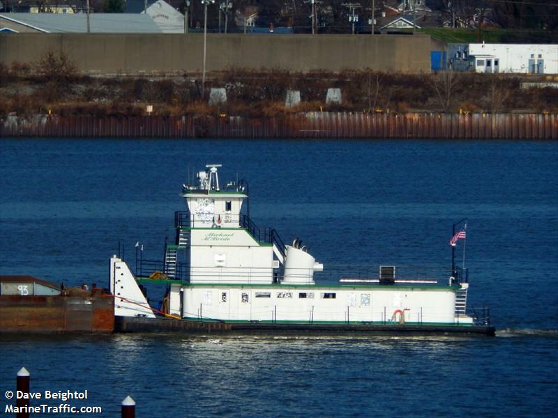 michael mcbride (Towing vessel) - IMO , MMSI 367601010, Call Sign WDH2767 under the flag of United States (USA)