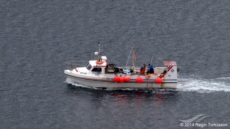 barmur (Pleasure craft) - IMO , MMSI 231108294, Call Sign XPF3080 under the flag of Faeroe Islands