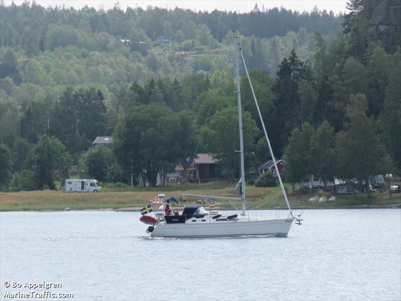 sirius (Pleasure craft) - IMO , MMSI 265723190, Call Sign 7SY7153 under the flag of Sweden