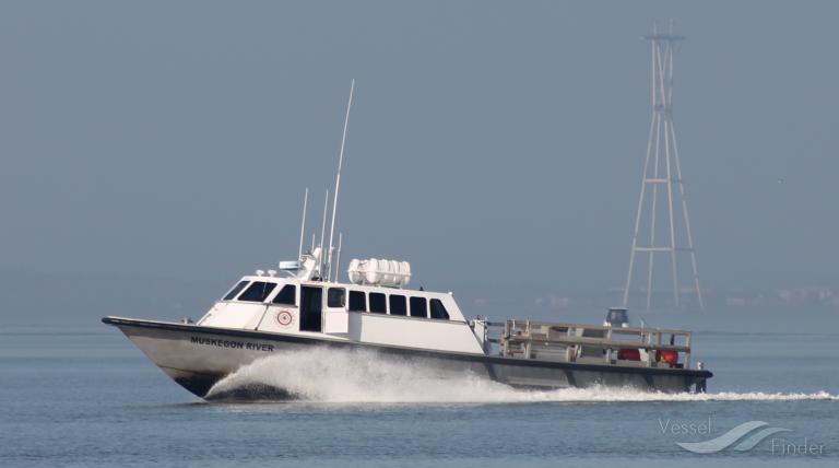 muskegon river (Port tender) - IMO , MMSI 367509760, Call Sign WDF9879 under the flag of United States (USA)