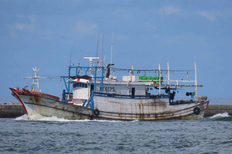 da chang no.8 (Fishing vessel) - IMO , MMSI 416000458 under the flag of Taiwan