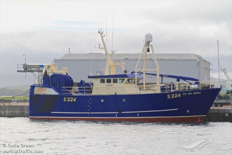 cu na mara (Fishing vessel) - IMO , MMSI 250186000, Call Sign EI5777 under the flag of Ireland