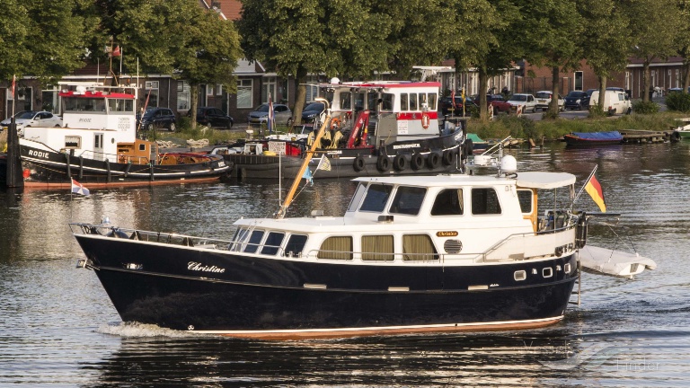 christine (Pleasure craft) - IMO , MMSI 211144780, Call Sign DCQL2 under the flag of Germany