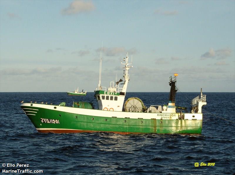 rinchador (Fishing vessel) - IMO , MMSI 224052340, Call Sign EBXI under the flag of Spain