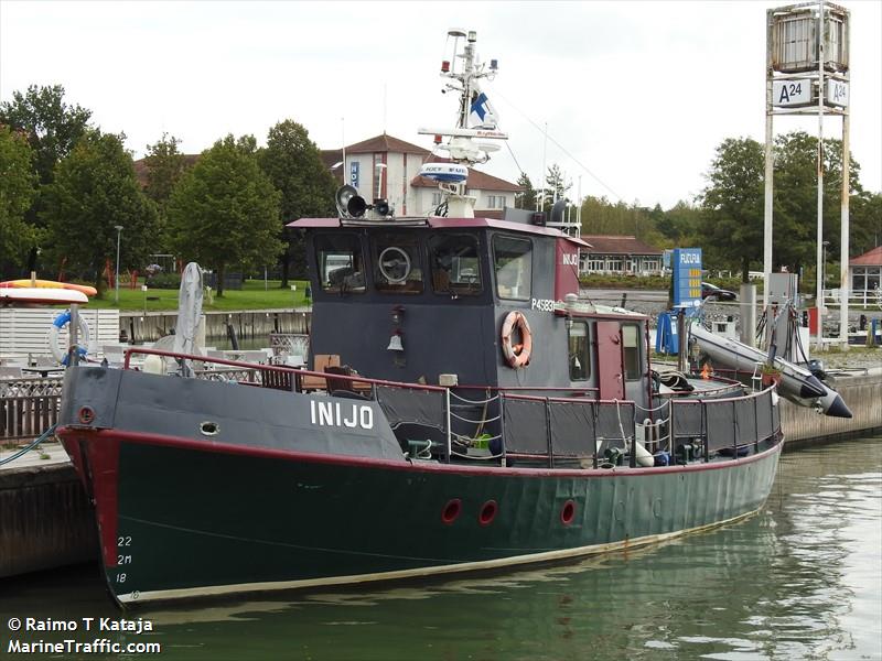 inijo (Pleasure craft) - IMO , MMSI 230095740, Call Sign OH6573 under the flag of Finland