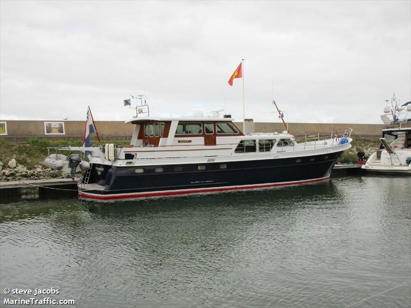 jeanne 2 (Pleasure craft) - IMO , MMSI 244270859, Call Sign PF8615 under the flag of Netherlands