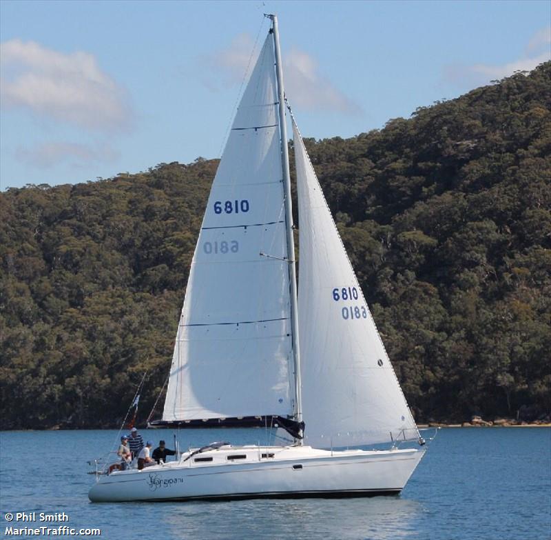 frangipani (Pleasure craft) - IMO , MMSI 503125300, Call Sign AEE251N under the flag of Australia