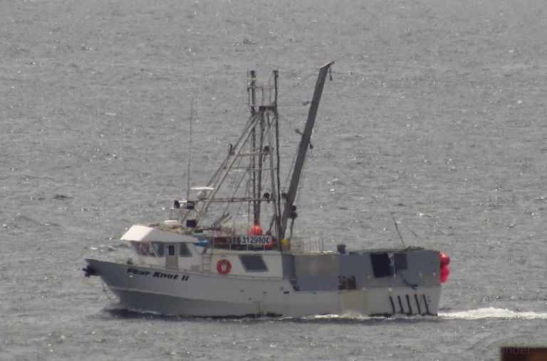 fear knot ii (Fishing vessel) - IMO , MMSI 316034128 under the flag of Canada