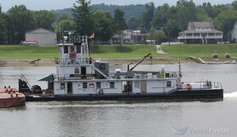 carrie crisp (Towing vessel) - IMO , MMSI 367402650, Call Sign WDE8196 under the flag of United States (USA)