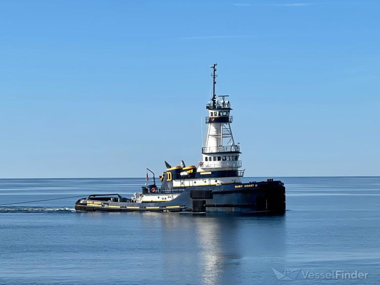 ruby coast (Tug) - IMO , MMSI 368177450, Call Sign WDL9259 under the flag of United States (USA)